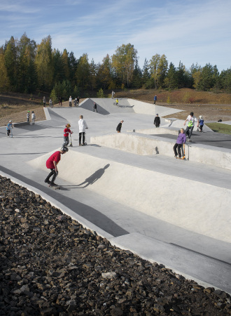 Landschaftsplanung, Falun, Schweden, Park, 42 Architects