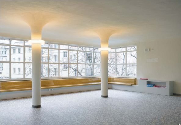 Schwimmhalle, Wiedererffnung, Sanierung, Ernst Niklaus Fausch Architekten, Zrich