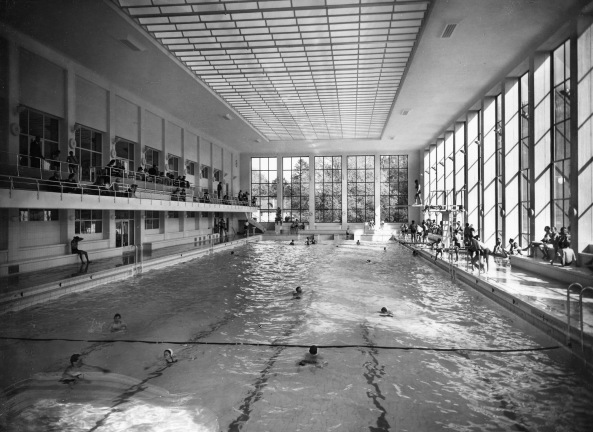 Schwimmhalle, Wiedererffnung, Sanierung, Ernst Niklaus Fausch Architekten, Zrich