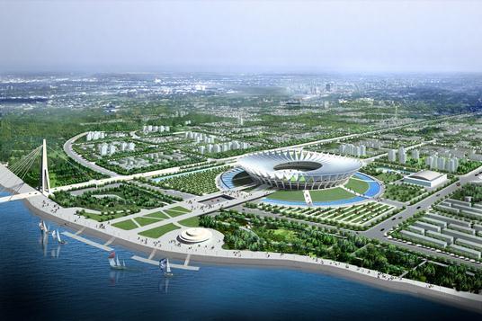 gmp baut Stadion in China