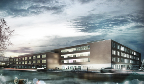 Medizinisches Forschungszentrum, Henn Architekten, Mnster, Wettbewerb