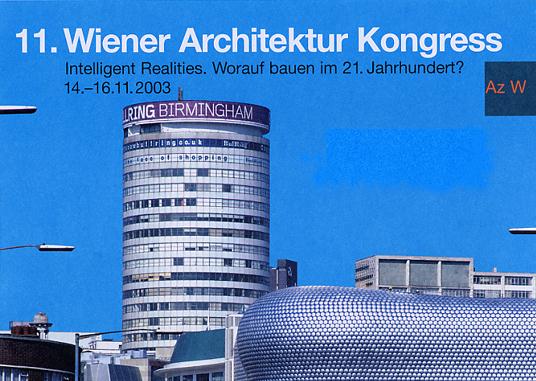 Zwei Architekturkongresse in Wien