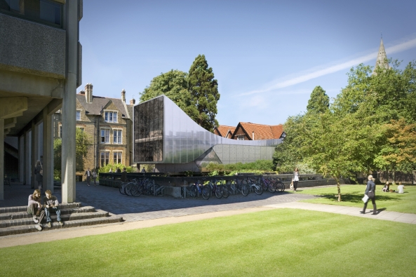 Zaha Hadid Architects, Middle East Centre, St. Antony's College, Oxford, Groundbreaking