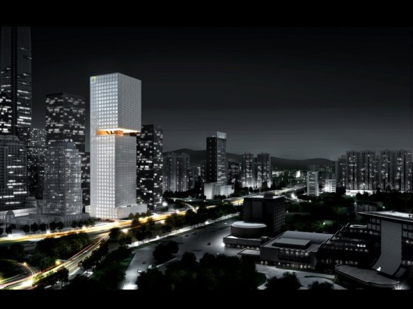 OMA, Rem Koolhaas, Shenzhen, Essence Financial Building