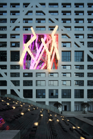 Steven Holl Architects, sliced porosity block, Chengdu, Sichuan, Lebbeus Woods, Han Meilin, China