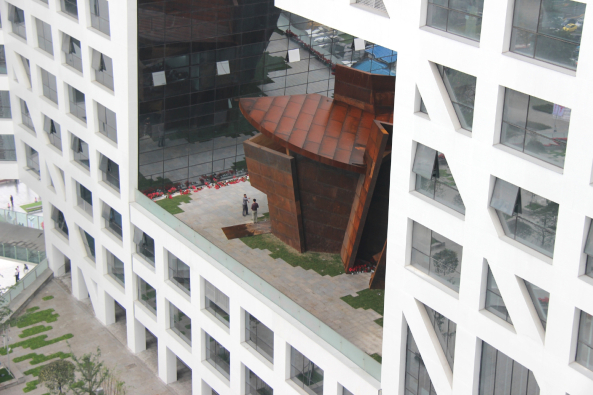Steven Holl Architects, sliced porosity block, Chengdu, Sichuan, Lebbeus Woods, Han Meilin, China