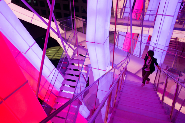Steven Holl Architects, sliced porosity block, Chengdu, Sichuan, Lebbeus Woods, Han Meilin, China