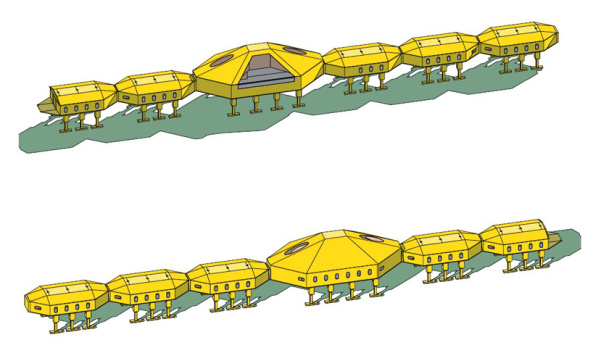 British Antarctic Survey Society, Antarktis-Station Halley VI, Hugh Broughton Architects, Antarktis-Station, Halley VI Research Stati