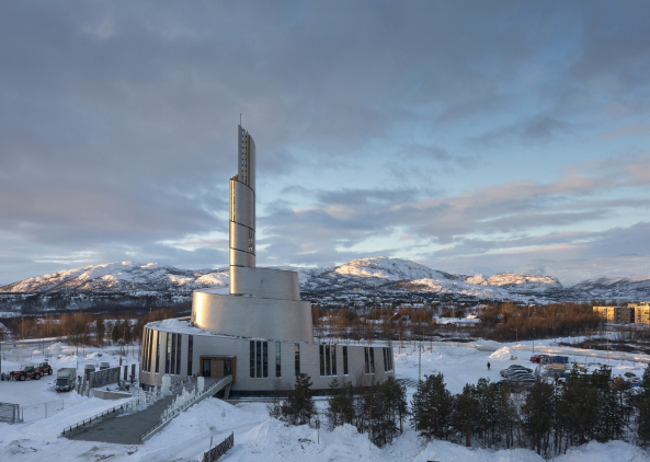 Cathedral of the Northern Lights in Alta, Norway, SHL, Schmidt Hammer Lassen Architects, Kathedrale in Alta, Link Arkitektur