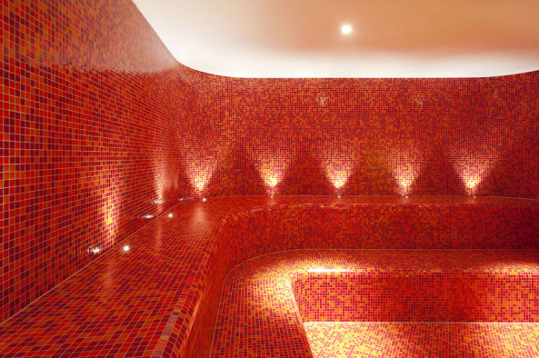 4a Architekten (Stuttgart), Therme in Bad Ems, Flusssauna, Emser Therme