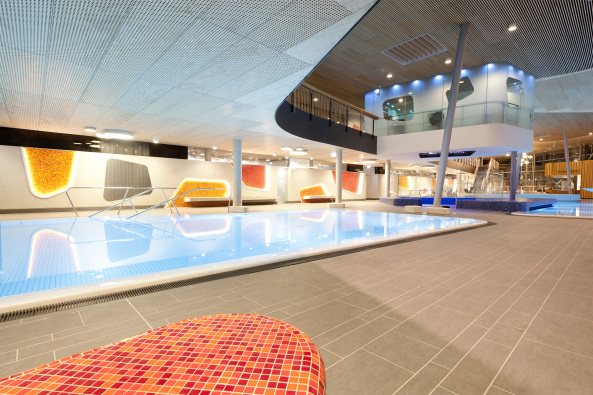 4a Architekten (Stuttgart), Therme in Bad Ems, Flusssauna, Emser Therme