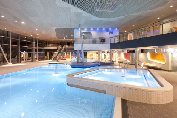 4a Architekten (Stuttgart), Therme in Bad Ems, Flusssauna, Emser Therme