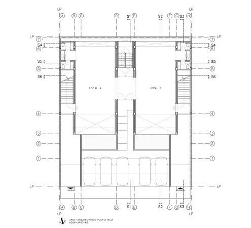 Bro- und Geschftshaus, Factor:Recurso, Mexiko