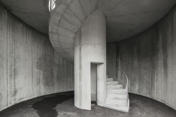 Feuerwehr, Alvaro Siza, Portugal, Santo Tirso, Klinker und Sichtbeton, Feuerwache in Portugal, Feuerwehrstation