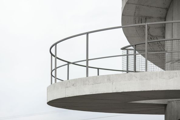 Feuerwehr, Alvaro Siza, Portugal, Santo Tirso, Klinker und Sichtbeton, Feuerwache in Portugal, Feuerwehrstation