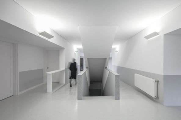 Feuerwehr, Alvaro Siza, Portugal, Santo Tirso, Klinker und Sichtbeton, Feuerwache in Portugal, Feuerwehrstation