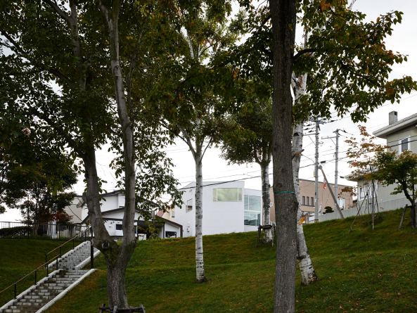 Takato Tamagami, Northern Nautilus, Hokkaido, Sapporo, Wohnhaus in JapaTakato Tamagami, Northern Nautilus, Hokkaido, Sapporo, Wohnhaus in Japan