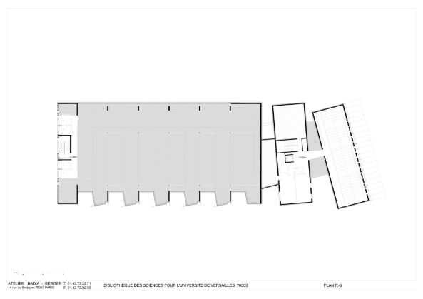 Bibliothek Versailles, Badia Berger Architectes