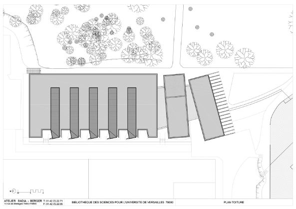 Bibliothek Versailles, Badia Berger Architectes