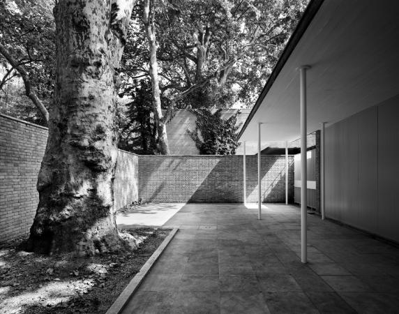 Schweizer Pavillon, Bruno Giacometti, 1952