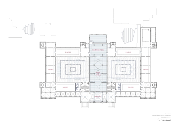 Reichsmuseum Amsterdam, Rijksmuseum Amsterdam, Cruz y Ortiz arquitectos, Jean-Michel Wilmotte, Pierre Cuypers, Sanierung und Umbau eines Museums, Museum, niederlndische Kunst