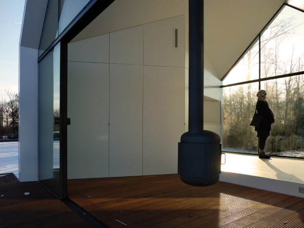 Loosdrechtsche Plassen, Minihaus in Holland, 2by4-architects, Kleinod, Haus am See