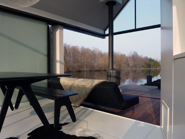 Loosdrechtsche Plassen, Minihaus in Holland, 2by4-architects, Kleinod, Haus am See