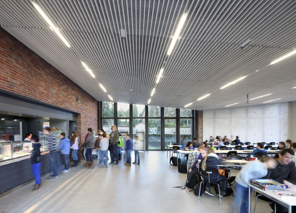 Mensagebude von opus Architekten in Darmstadt