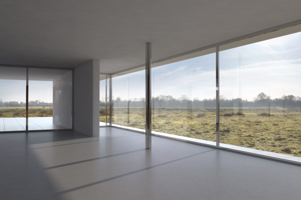 Mies van der Rohe, Golfclubhaus in Krefeld, Robbrecht en Daem Architecten, Christiane Lange, Mies in Krefeld, Modell 1:1, MIK