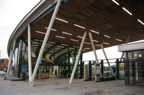 Busstation, Einweihung, Grimshaw Architects