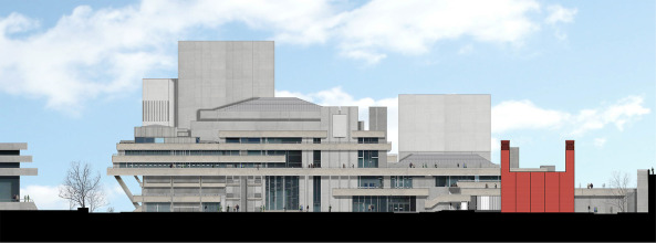Haworth Tompkins Architects, Royal National Theatre London, The Shed, Temporre Architektur, Theaterbauten, Bhnenbauten