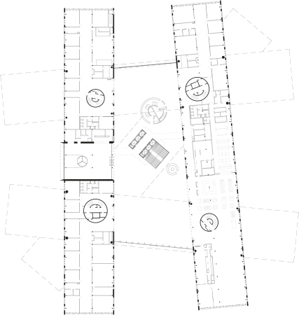 Oslo-Fornebu, A-Lab, a lab, Statoil Hydro, Office building, B�rogeb�ude in Oslo, Norwegen