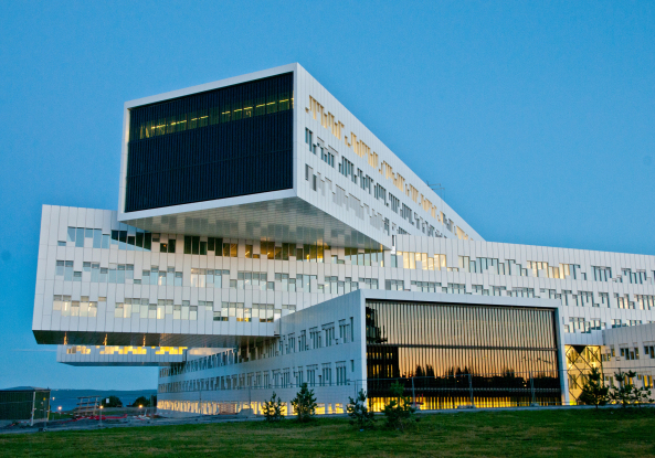Oslo-Fornebu, A-Lab, a lab, Statoil Hydro, Office building, B�rogeb�ude in Oslo, Norwegen