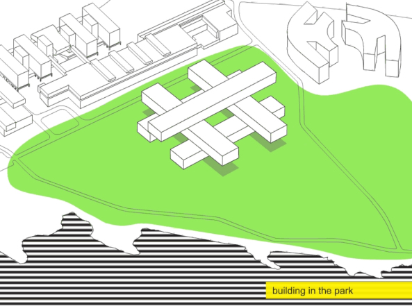 Oslo-Fornebu, A-Lab, a lab, Statoil Hydro, Office building, Brogebude in Oslo, Norwegen