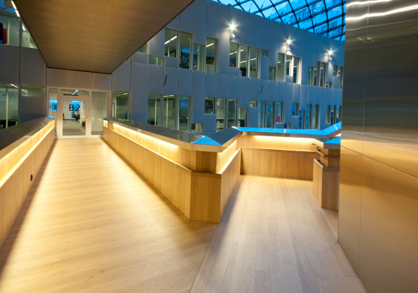 Oslo-Fornebu, A-Lab, a lab, Statoil Hydro, Office building, Brogebude in Oslo, Norwegen