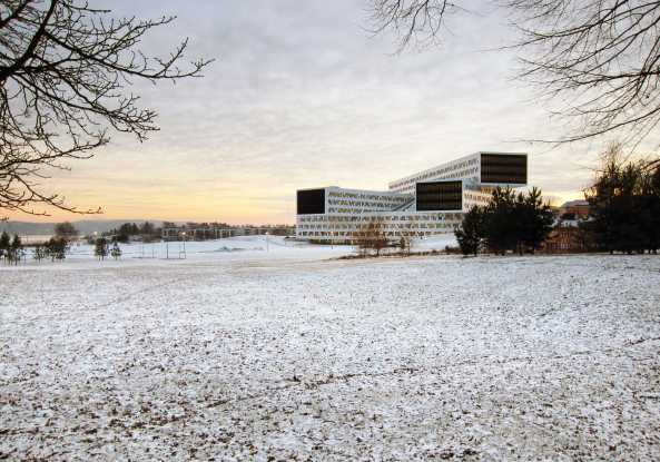 Oslo-Fornebu, A-Lab, a lab, Statoil Hydro, Office building, B�rogeb�ude in Oslo, Norwegen