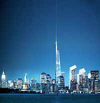 Neuer Entwurf fr das WTC-Areal in New York vorgestellt