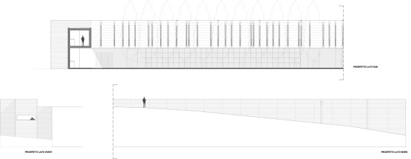 Friedhofserweiterung, Induno Olono, Italien, abdaarchitetti