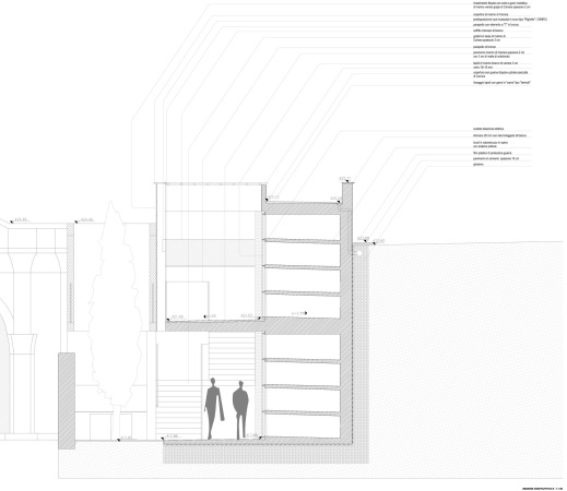 Friedhofserweiterung, Induno Olono, Italien, abdaarchitetti