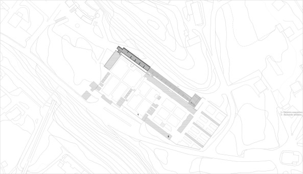 Friedhofserweiterung, Induno Olono, Italien, abdaarchitetti