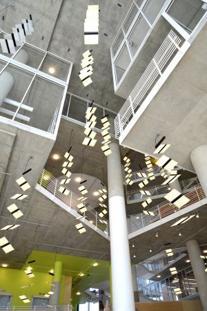 Jurafakultt in Baltimore von Behnisch fertig