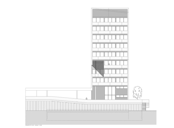 Wohnhaus, Sozialer Wohnungsbau, Assago, Mailand, abdaarchitetti