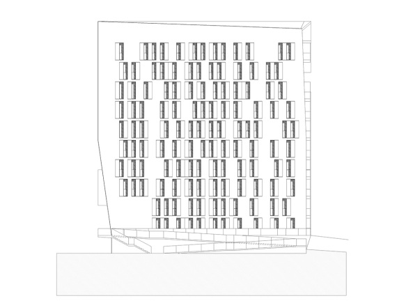 Wohnhaus, Sozialer Wohnungsbau, Assago, Mailand, abdaarchitetti