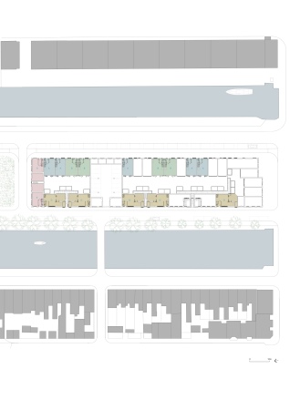Tony Fretton Architects, Den Helder, Wohnhäuser in Holland, Backstein, Geurst en Schulze Architecten, West 8