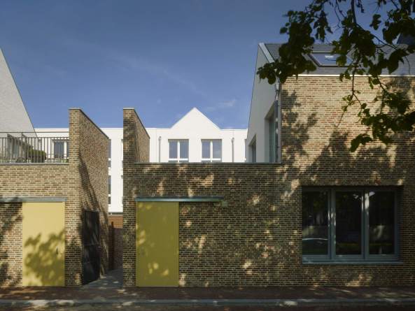 Tony Fretton Architects, Den Helder, Wohnhuser in Holland, Backstein, Geurst en Schulze Architecten, West 8