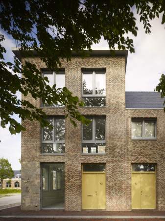 Tony Fretton Architects, Den Helder, Wohnhuser in Holland, Backstein, Geurst en Schulze Architecten, West 8