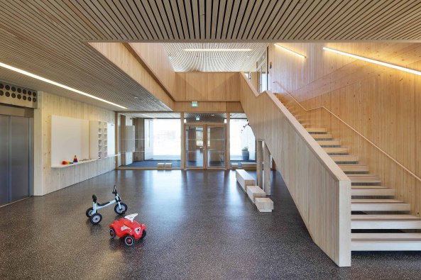 Anerkennung �Neubau�: Kinderkrippe Biberach von Johannes Kaufmann Architektur, Dornbirn/Wien