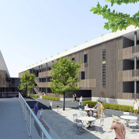 Anerkennung Neubau: Wohnanlage Ingolstadt von bogevischs buero, Mnchen