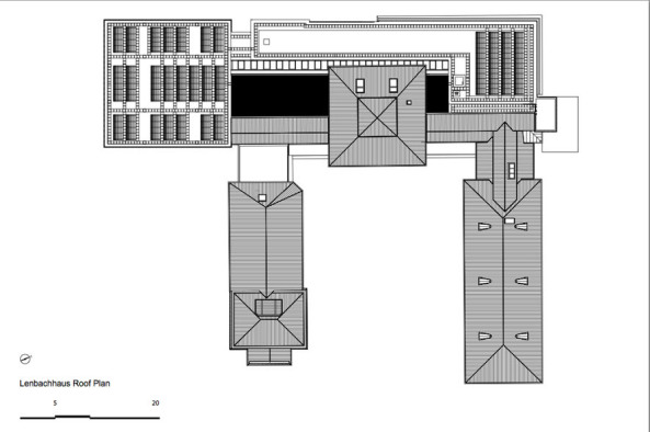 Lenbachhaus, Norman Foster, Foster + Partners, Museums-Sanierung, Fassade, Mnchen, Olafur Eliasson, Thomas Demand, Nigel Young, Sanierung des Lenbachhauses, Ausstellungsarchitektur, Klee, Kandinsky, Ausstellung, Wiedererffnung in Mnchen, Luisenstrae Mnchen