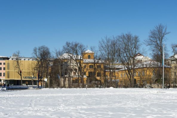 Lenbachhaus, Norman Foster, Foster + Partners, Museums-Sanierung, Fassade, Mnchen, Olafur Eliasson, Thomas Demand, Nigel Young, Sanierung des Lenbachhauses, Ausstellungsarchitektur, Klee, Kandinsky, Ausstellung, Wiedererffnung in Mnchen, Luisenstrae Mnchen